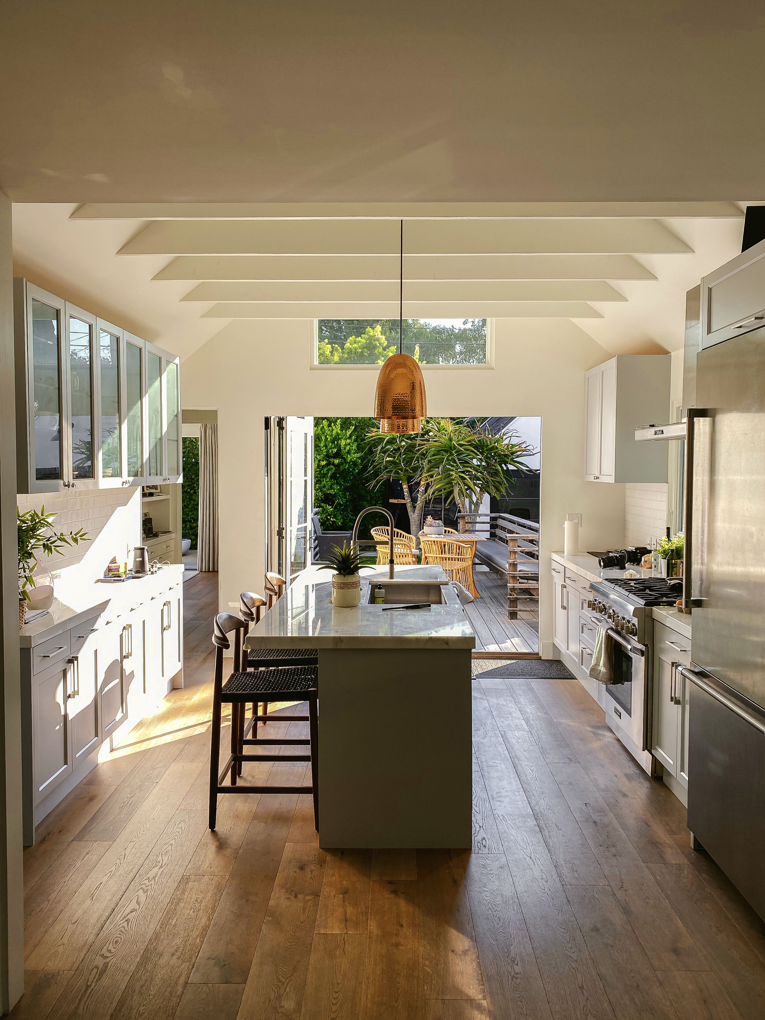 The Boudoir Bungalow — kitchen studio space