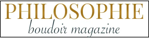 Philosophie Boudoir Magazine feature